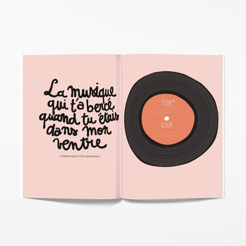 9 mois à t'attendre Cahier à remplir - Minus Boutique Minus Éditions