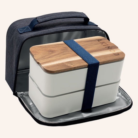BENTO + LUNCH BAG 11H58 - Akin Boutique Missa Arles Bleu