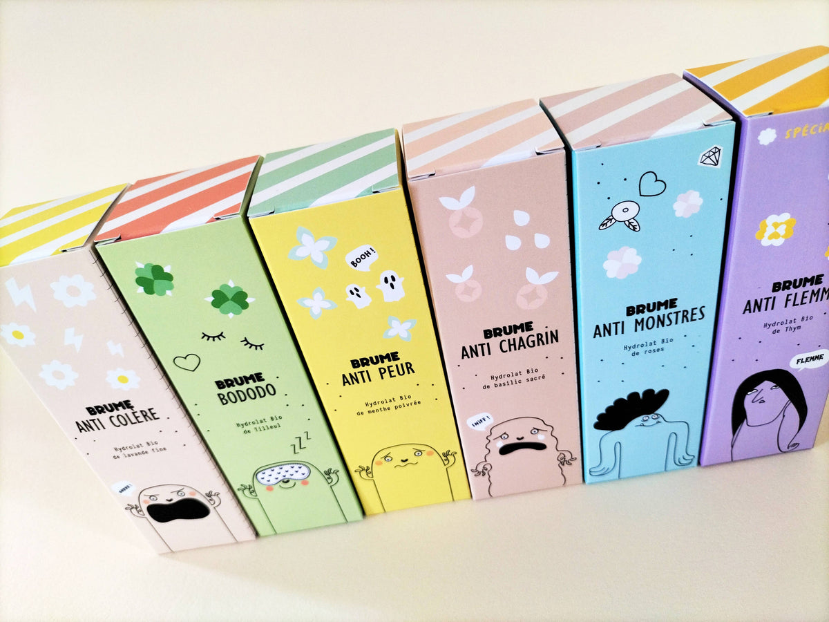 Brume magique anti-monstres à l'eau florale de roses bio Boutique Pamela Loops