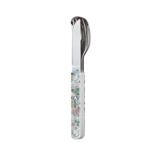 Couverts aimantés droits 12H34 - Fleurs gourmandes - Akinod Boutique Akinod