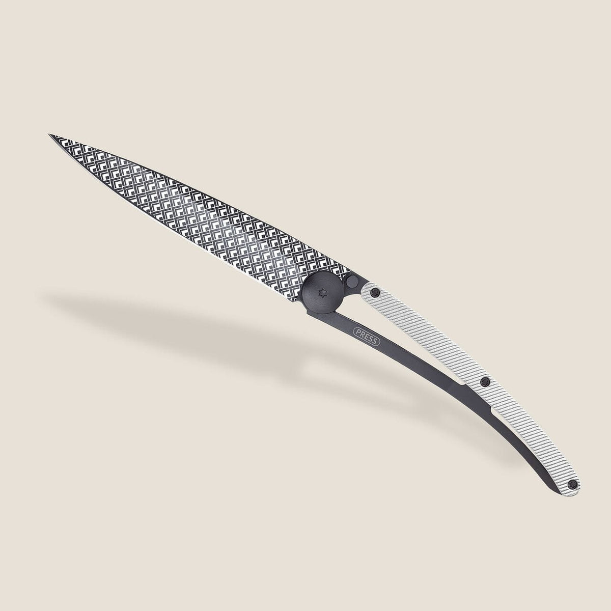 Deejo 37gr Quadratique - Aluminium Gris Boutique Deejo