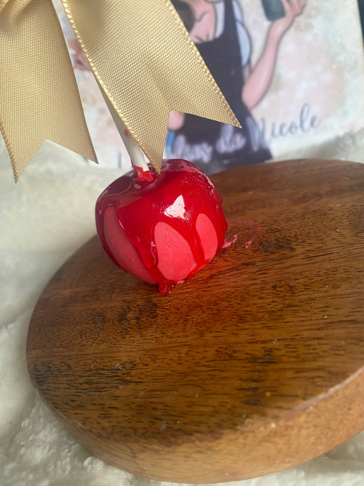 Fondant “Mini Pomme d’Amour” Boutique Les folies de Nicole