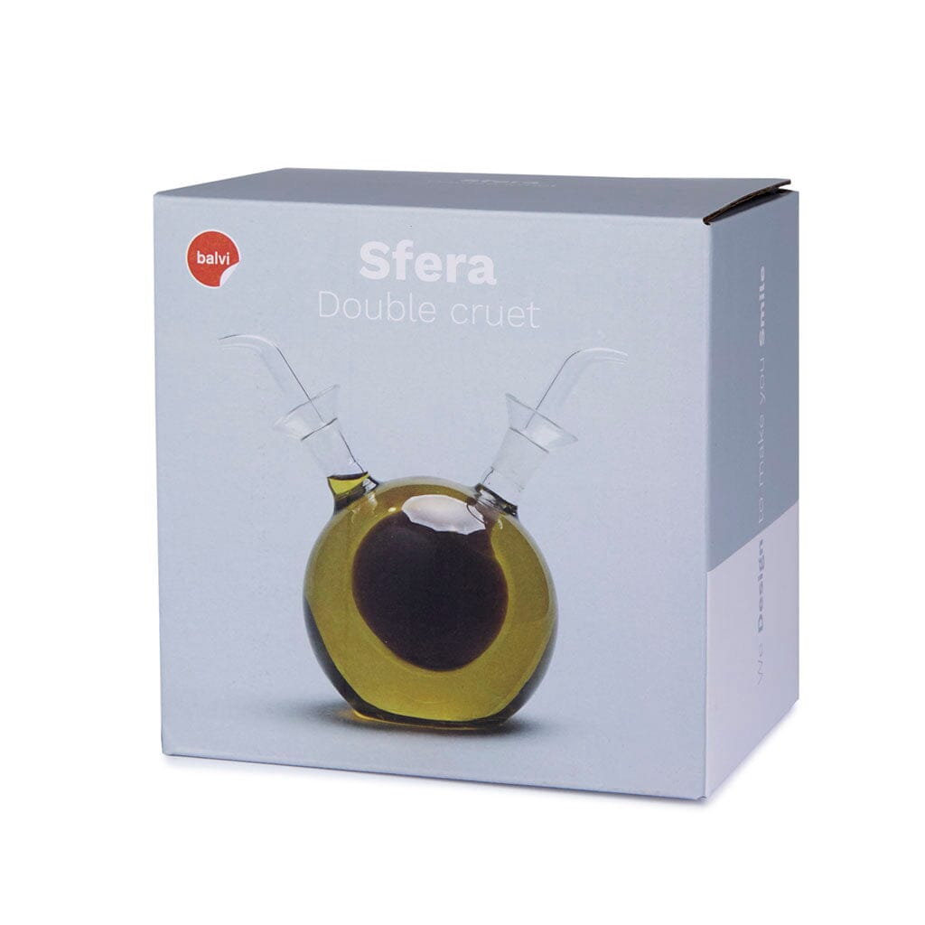 Huilier double Sfera (huile + vinaigre) - Balvi Boutique Balvi