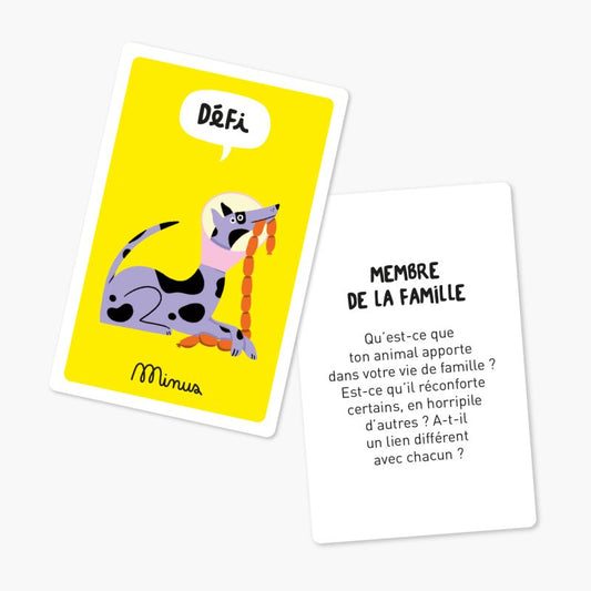 Kit de discussion Miaou Wouaf Boutique Minus Éditions
