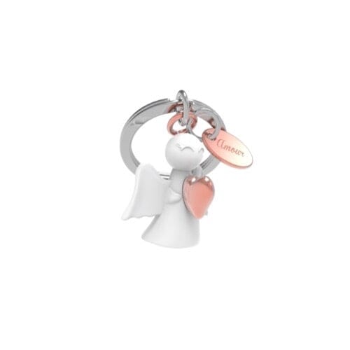 Porte-clés Ange gardien – Metalmorphose Boutique Metalmorphose