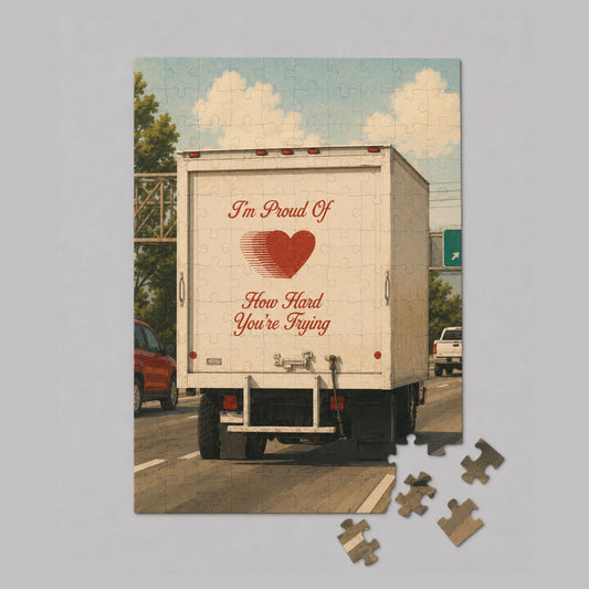 Puzzle « Je suis fier de l’effort que tu fournis » - 100 pièces Boutique Bywood