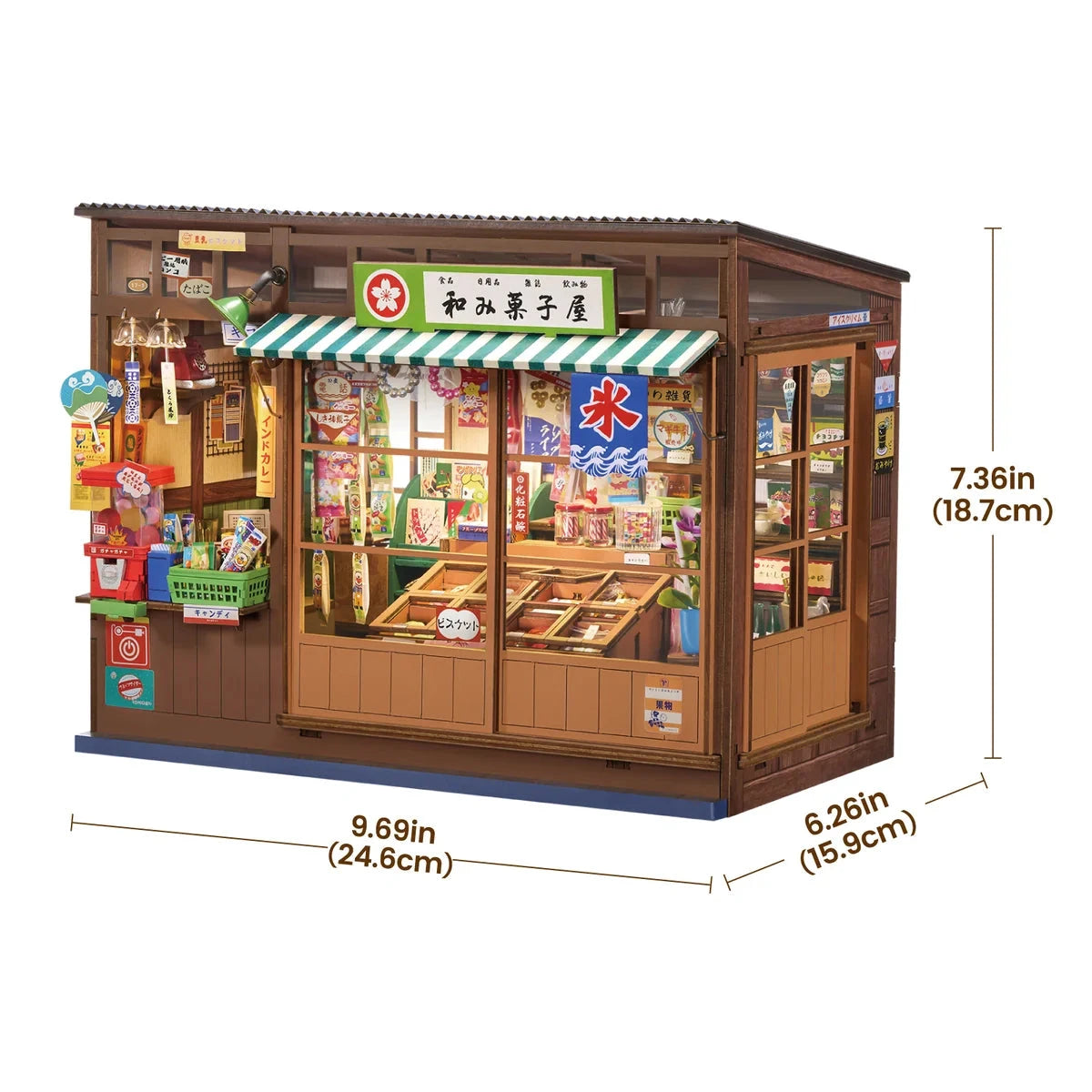 Rolife Nostalgic Corner Shop TGE05 – Maquette miniature DIY Boutique Rolife Robotime