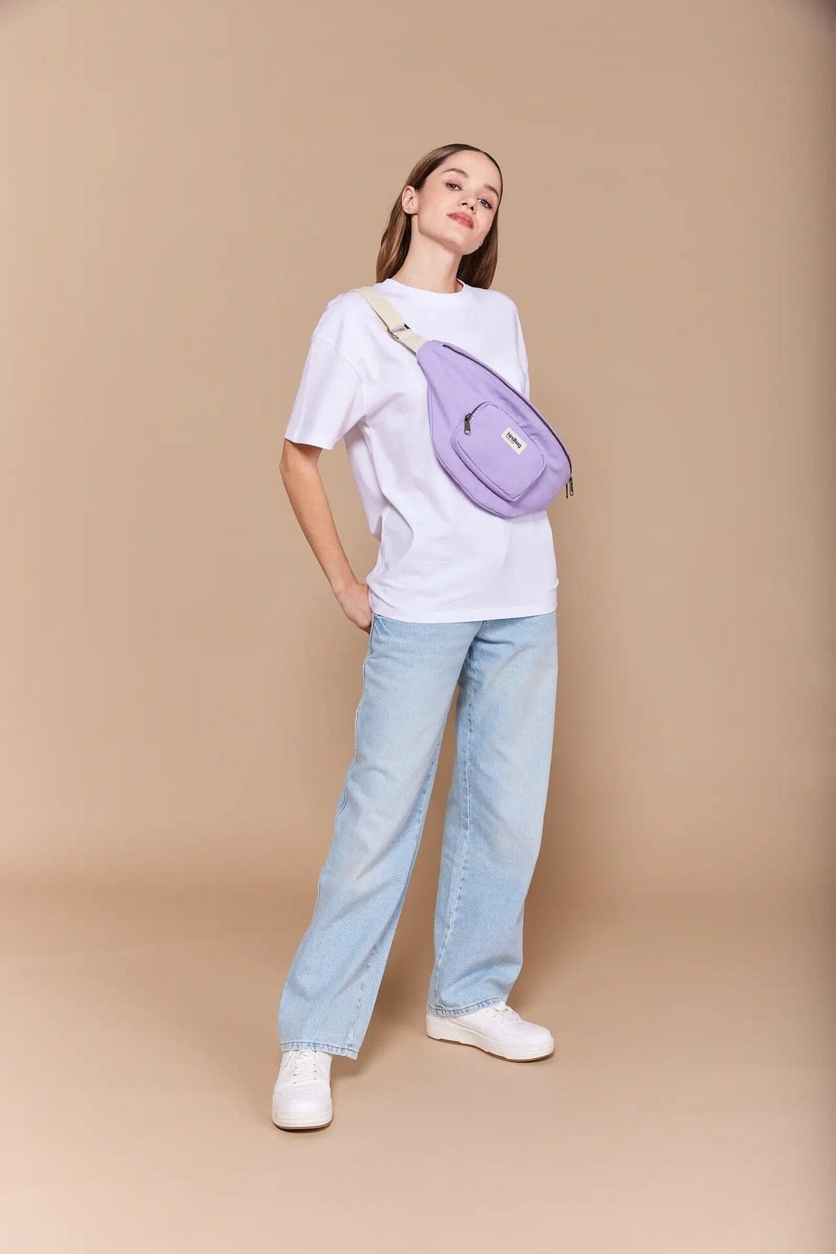 Sac banane XL Sofia LILAS - Hindbag Boutique Hindbag