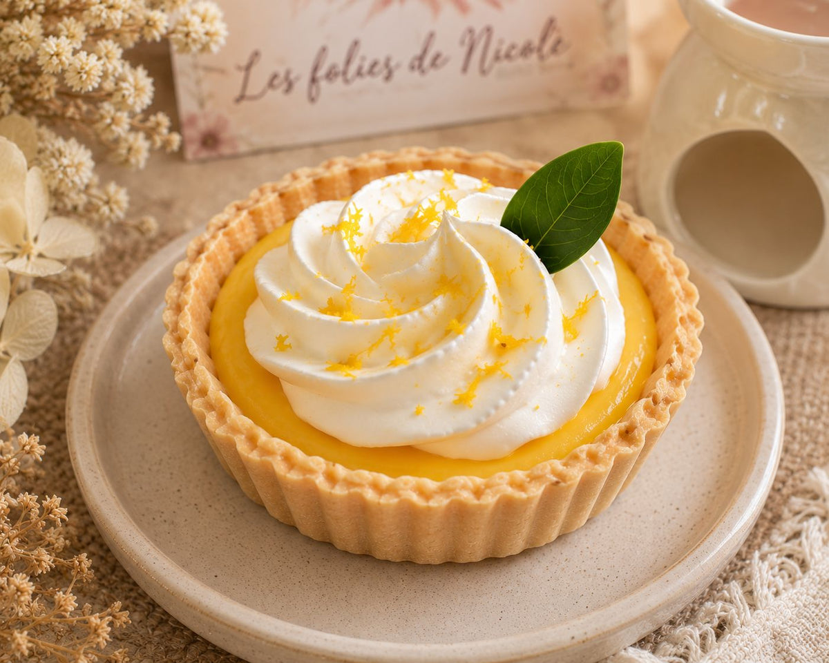 Tartelette Fondante à Casser, Citron Meringué Boutique Les folies de Nicole