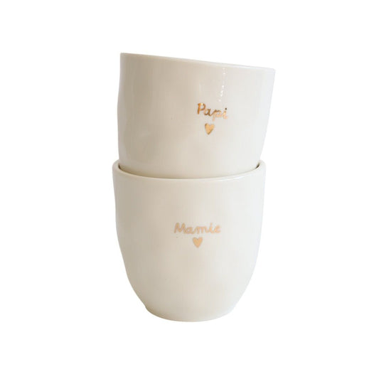 Tasse à café en céramique "Papi" - Atelier Jasmin Boutique Atelier Jasmin