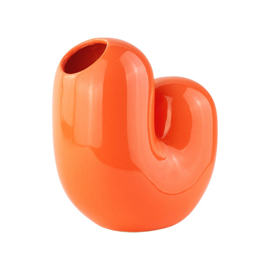 Vase Sulcus orange Donkey Boutique Donkey