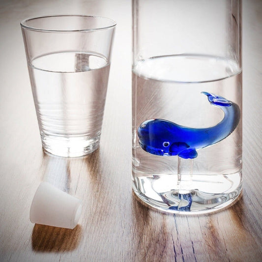 Bouteille Baleine en verre borosilicate - Missa Arles