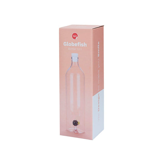Bouteille poisson globe / Globefish en verre borosilicate - Missa Arles