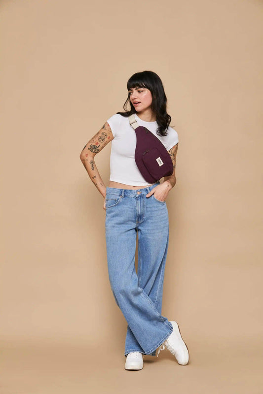 Sac Banane Sofia Prune Hindbag
