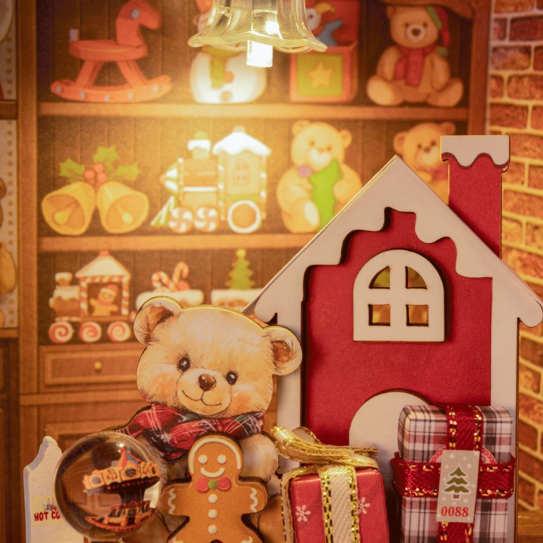 Cadre Santa's Toy Shop DP006 Rolife Boutique Rolife Robotime 