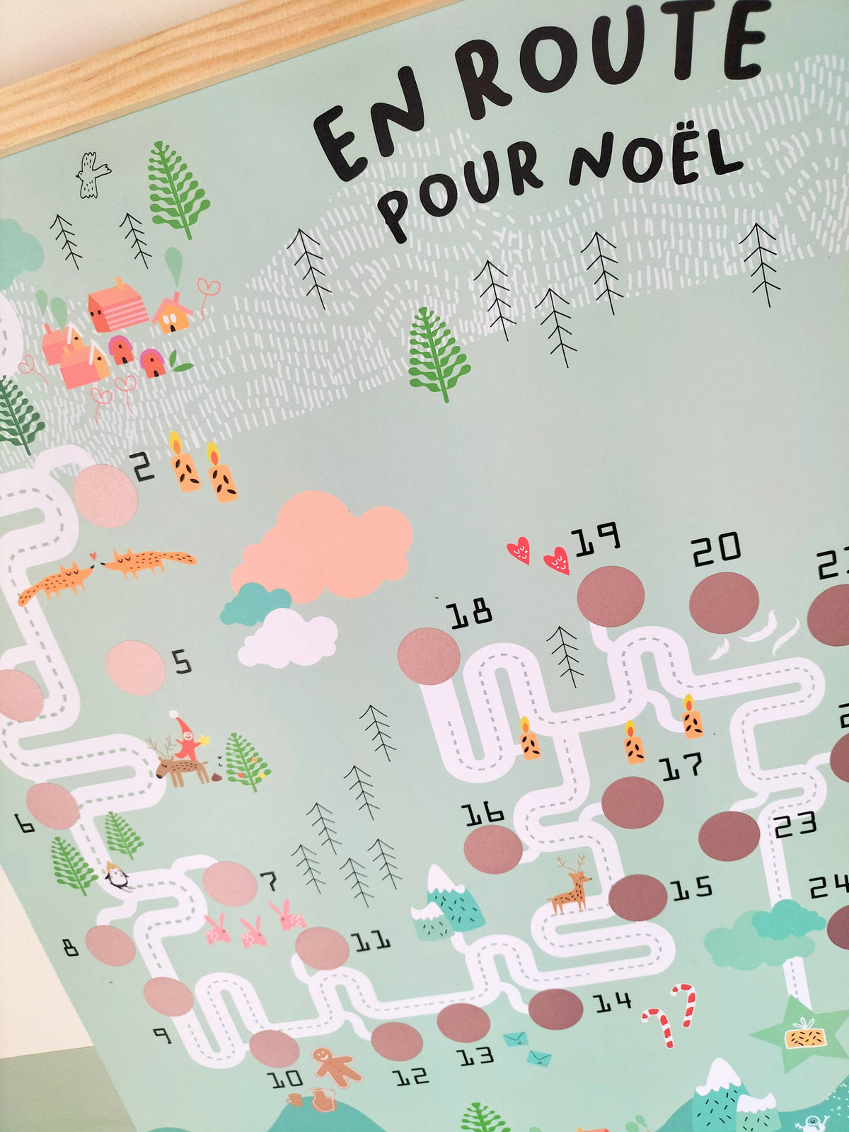 Calendrier de l’Avent à gratter – 24 activités en famille Pamela Loops Boutique Pamela Loops 