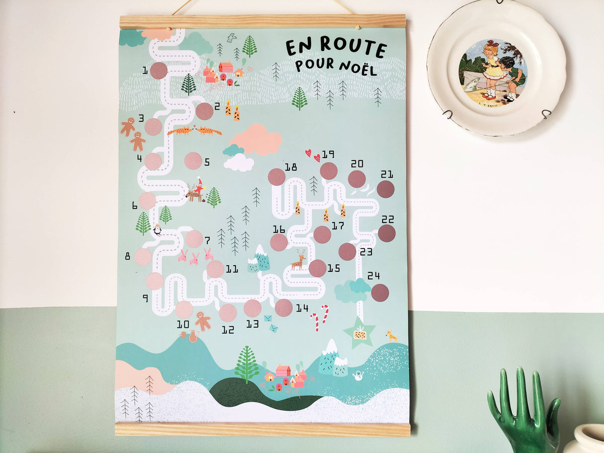 Calendrier de l’Avent à gratter – 24 activités en famille Pamela Loops Boutique Pamela Loops 