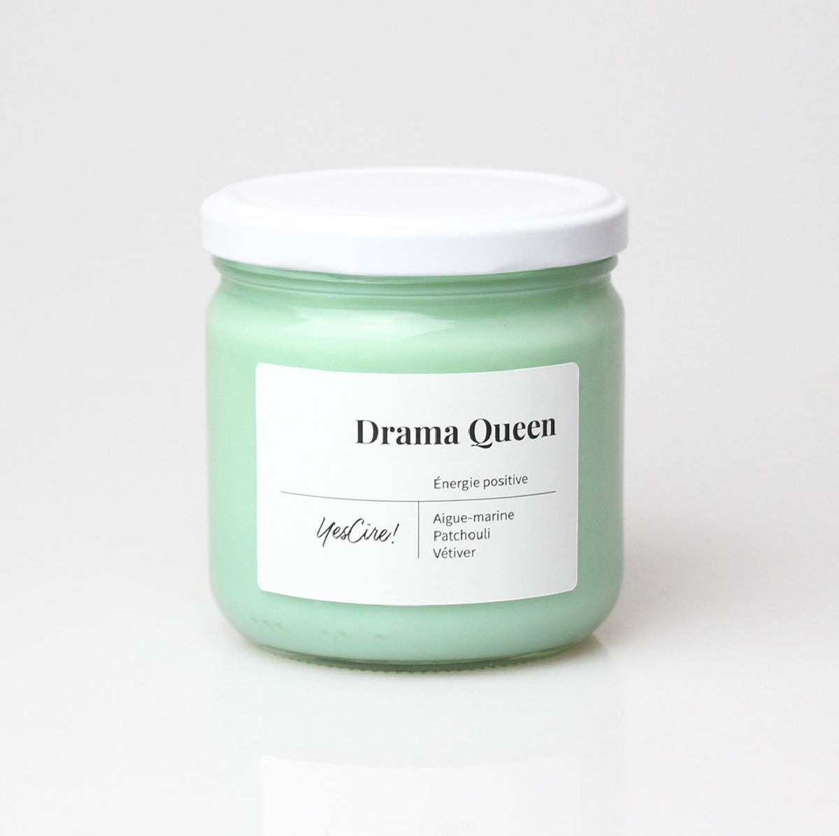 "Drama Queen" Bougie Lithothérapie Yes Cire ! Boutique Yes Cire 