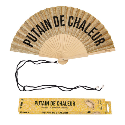 Éventails Fisura - Plusieurs modèles Boutique Fisura Putain de chaleur glitter 