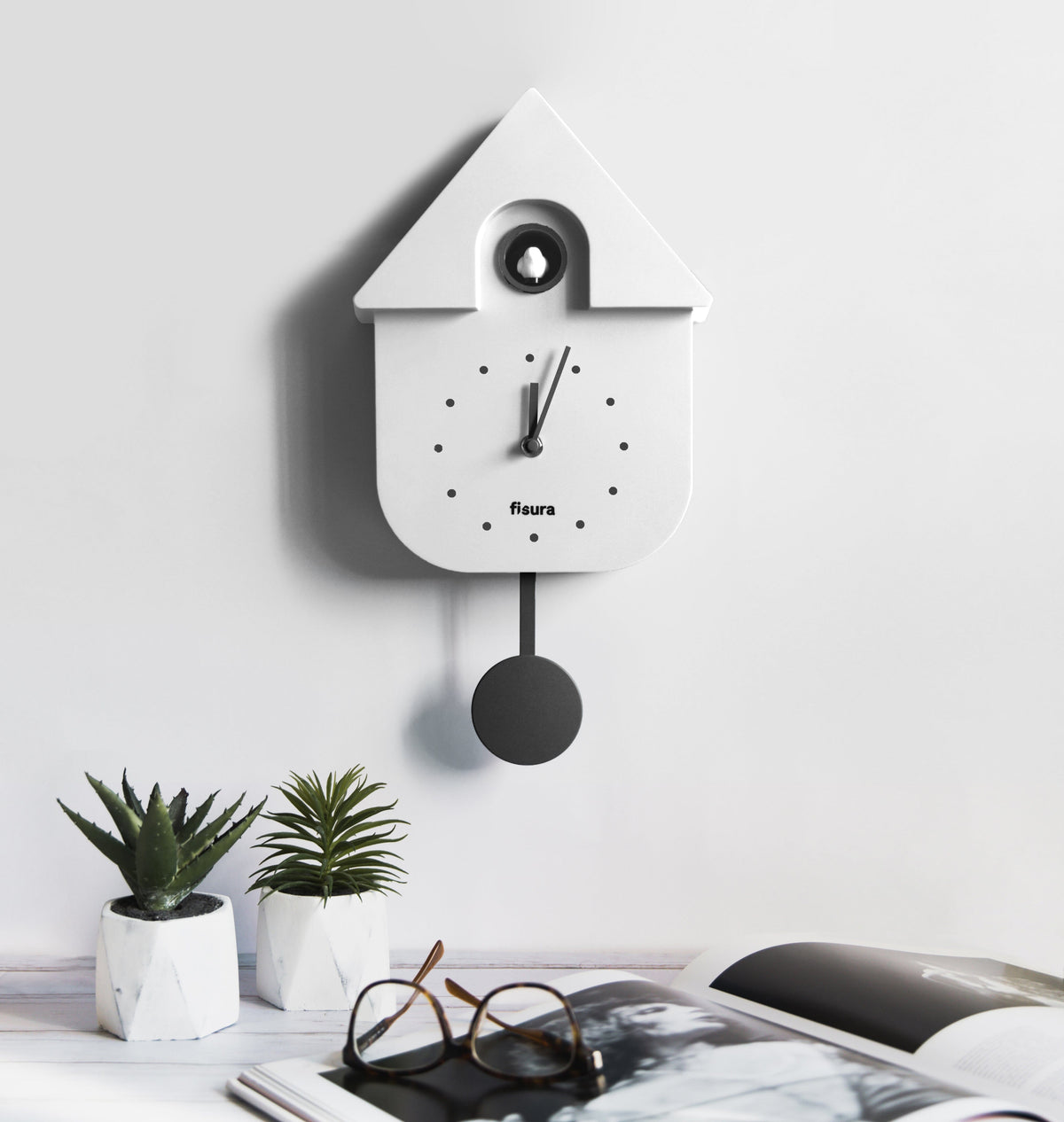 Horloge murale Coucou design Boutique Fisura 