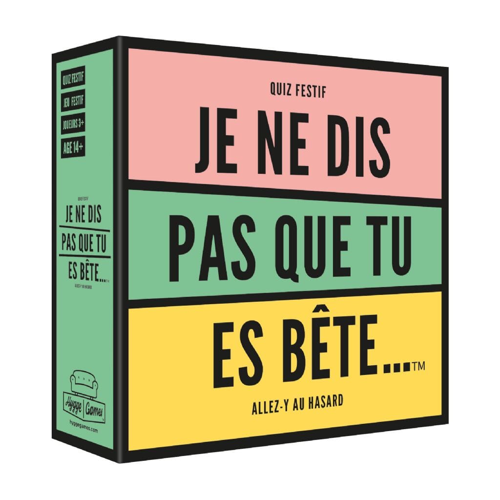 Je ne dis pas que tu es bête – Hygge Games Jeu Festif Boutique Hygge Games 