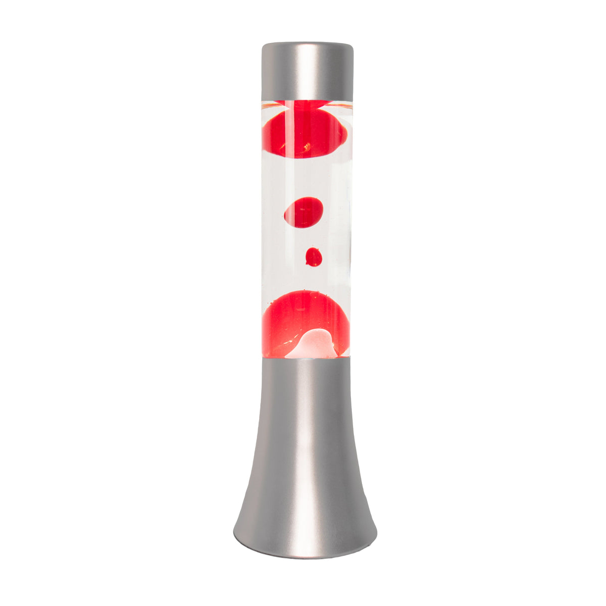 Mini lampe lave - Fisura Boutique Fisura Rouge et Argent 