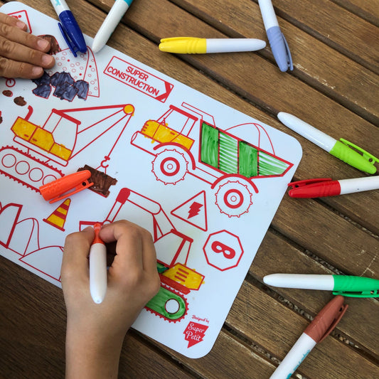 Mini Playmat Super Construction – SuperPetit Boutique Super Petit 