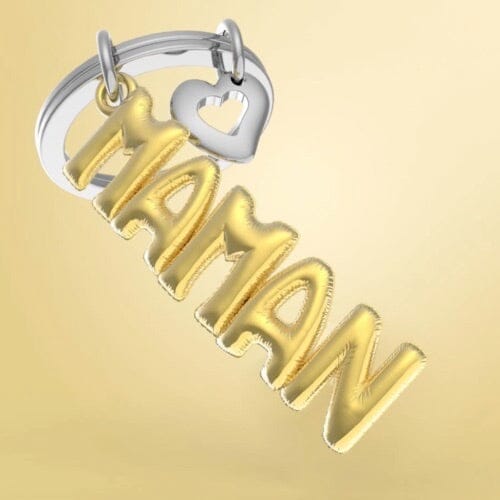 Porte-clés Maman – Metalmorphose Boutique Metalmorphose 