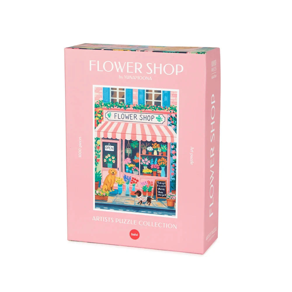 Puzzle 1000 pièces – Illustration poétique d’animaux Boutique Balvi 