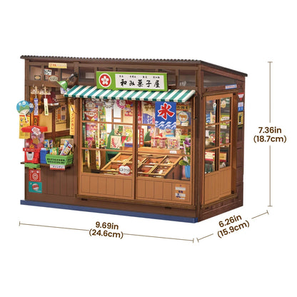 Rolife Nostalgic Corner Shop TGE05 – Maquette miniature DIY Boutique Rolife Robotime 