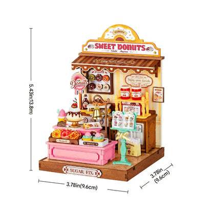 Rolife Sweetie’s Donut Shop DS051 – Maquette miniature DIY Boutique Rolife Robotime 