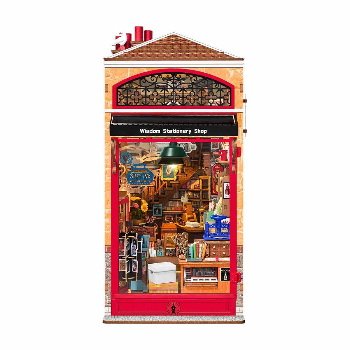 Rolife Wisdom Stationery Shop TGB19 – Maquette miniature DIY Boutique Rolife Robotime 