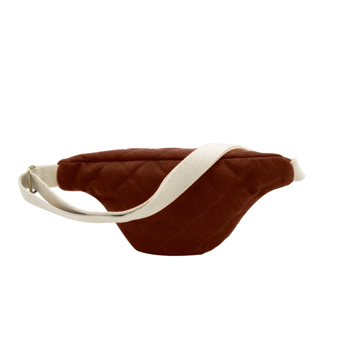 Sac banane Olivia chocolat matelassé - Hindbag Boutique Hindbag 