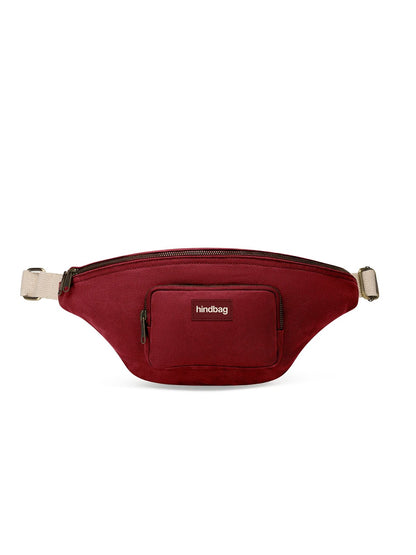 Sac banane XL Sofia bordeaux - Hindbag Boutique Hindbag 