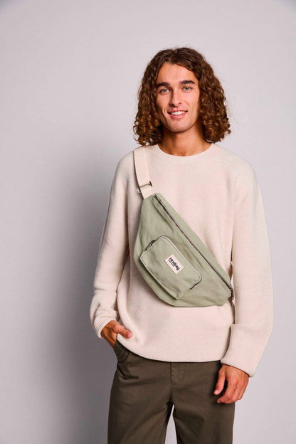 Sac banane XL Sofia - Hindbag Vert argile Boutique Hindbag 