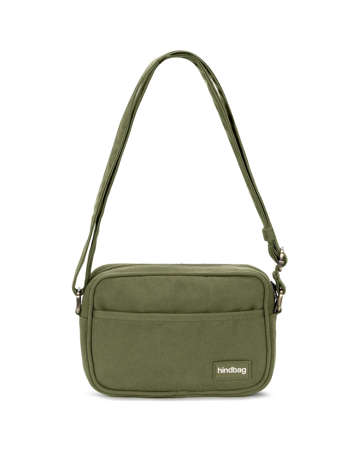 Sac bandoulière Nino coton Olive - Hindbag Boutique Hindbag 