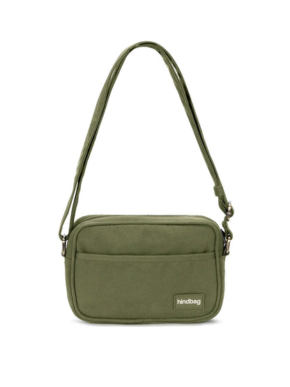 Sac bandoulière Nino coton Olive - Hindbag Boutique Hindbag 