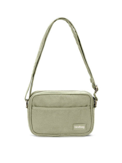Sac bandoulière Nino vert argile - Hindbag Boutique Hindbag 