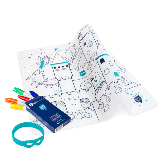Set de table à colorier Castle – SuperPetit Boutique Super Petit 