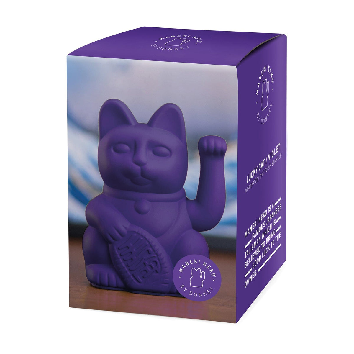 Lucky Cat Maneki Neko Violet - Missa Arles