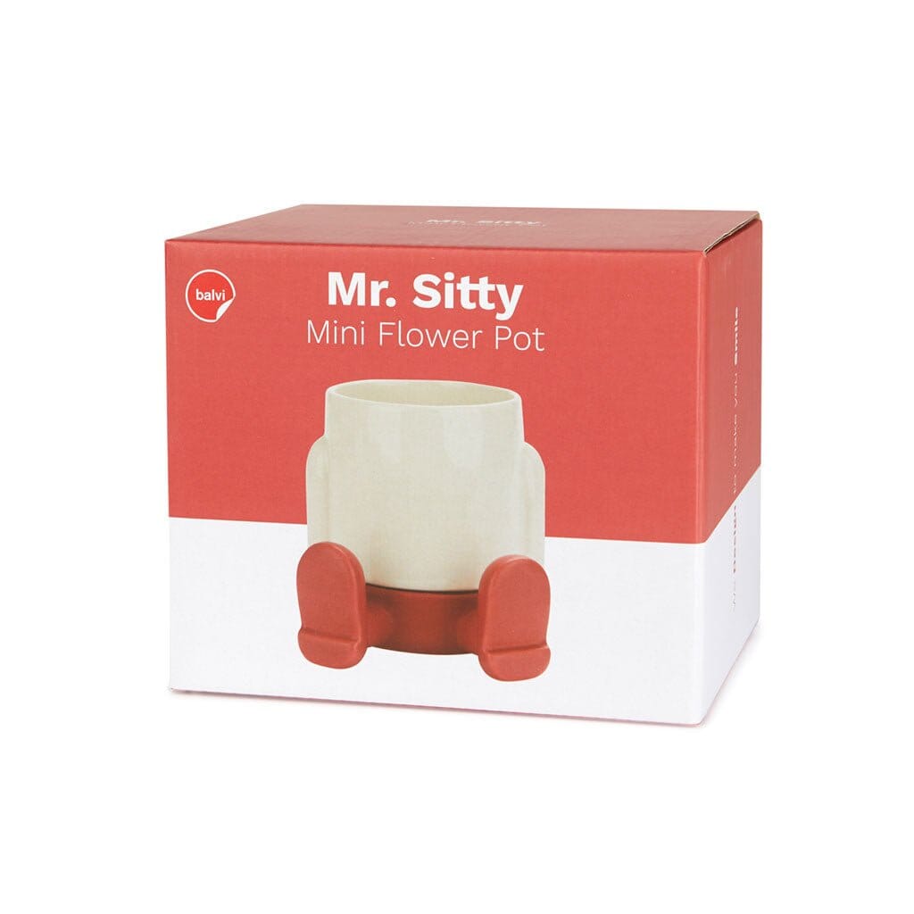 Mini pot de fleur Mr Sitty - Missa Arles
